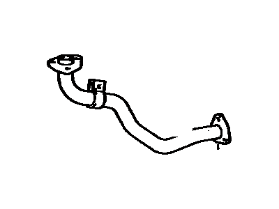 Toyota 17410-61170 Front Exhaust Pipe Assembly