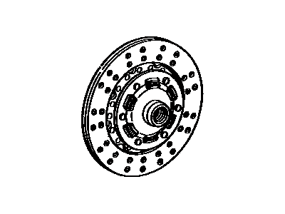 Toyota 31250-60020 Disc Assembly, Clutch