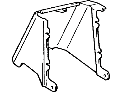 Toyota 58923-90K01-06 Panel, Console Rear End