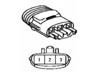 Toyota 90980-11294 Housing, Connector F