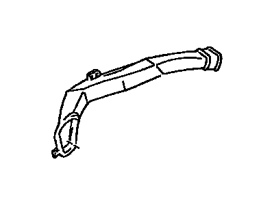Toyota 55971-20120 Duct, Side DEFROSTER Nozzle