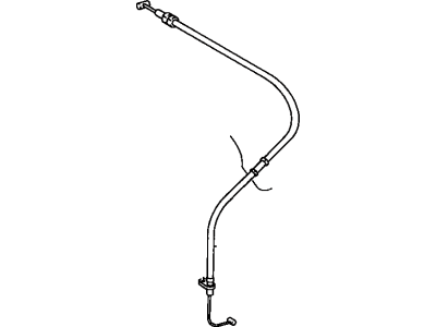 Toyota 35520-20440 Cable Assembly, Throttle