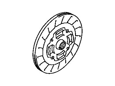 Toyota 31250-20334 Disc Assembly, Clutch