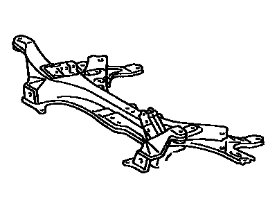 Toyota 51201-20300 Crossmember Sub-Assy, Front Suspension
