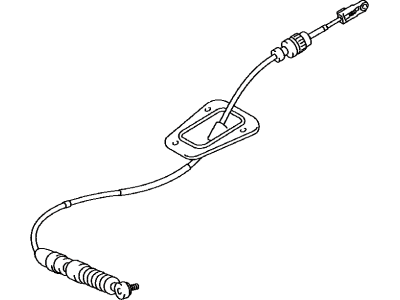 Toyota 33820-74050 Cable Assembly, TRANSMIS