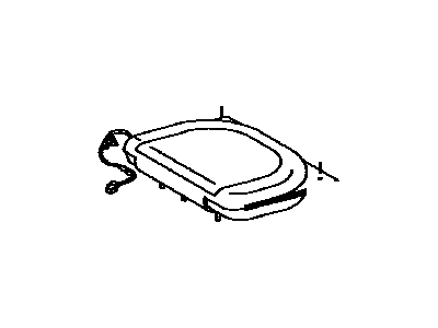 Toyota 73905-74030 Air Bag Sub-Assembly, Seat