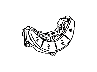 Toyota 84010-74020-C0 Control & Panel Assembly