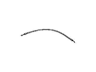 Toyota 69750-74030 Cable Assembly, Front Door