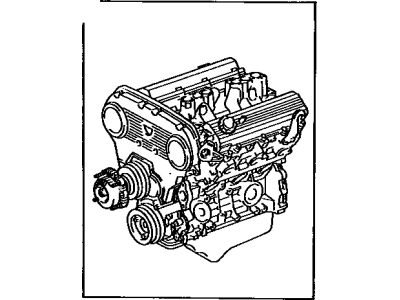 Toyota 19000-62210 Engine Assembly, Partial