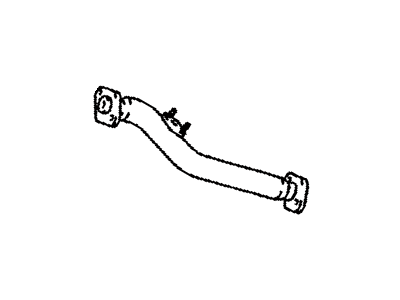 Toyota 17420-62170 Center Exhaust Pipe Assembly
