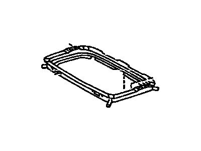 Toyota 63203-16090 Housing Sub-Assy, Removable Roof