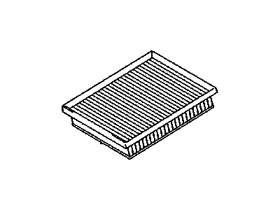 Toyota 17801-37020 Air Filter Element Sub-Assembly