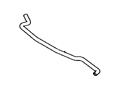 Toyota 16267-36020 Hose, Water By-Pass