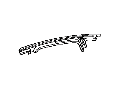 Toyota 61217-47010 Rail, Roof Side, Outer