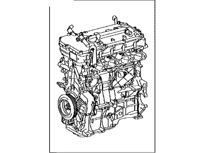 Toyota 19000-37460 Engine Assembly,Partial