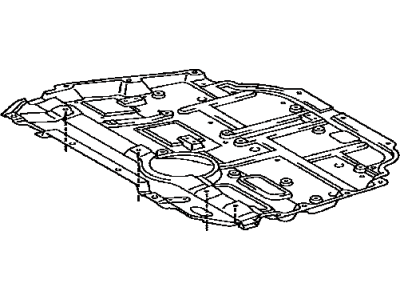 Toyota 51410-12101 Cover Assembly, Engine U