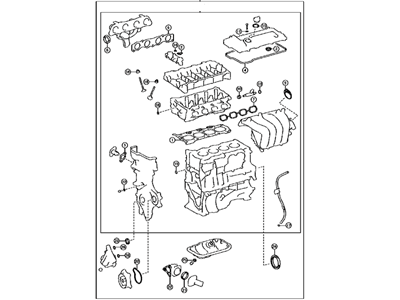Toyota 04111-37111 Gasket Kit,Engine Ov