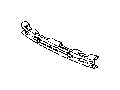 Toyota 52611-12140 Absorber, Front Bumper Energy