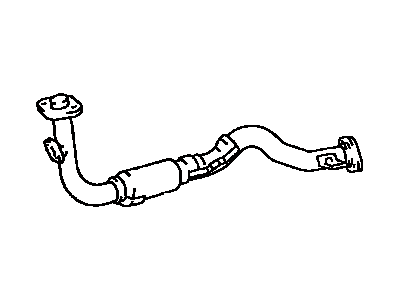 1994 Toyota Corolla Exhaust Pipe - 17410-1A170