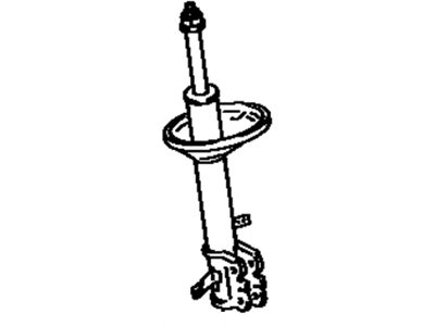 Toyota 48520-02030 Shock Absorber Assembly Front Left