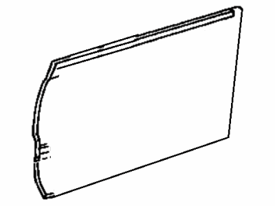 Toyota 67114-12230 Panel, Rear Door, Outer LH