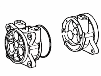Toyota 88304-12010 Cylinder Sub-Assembly, Cooler Compressor