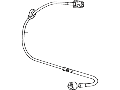 Toyota 83710-90A06 Speedometer Drive Cable Assembly, No.1
