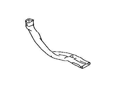 Toyota 87230-74010 Duct Assembly, Air, LH