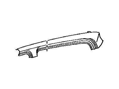 Toyota 61214-52190 Rail, Roof Side, Outer