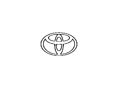 Toyota 90975-02071 Symbol Emblem