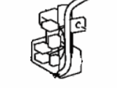 Toyota 82666-07210 Holder, Connector
