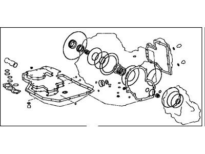 1998 Toyota Camry Automatic Transmission Overhaul Kit - 04351-33032