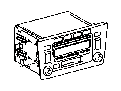 Toyota 86120-AC132 Receiver Assembly, Radio