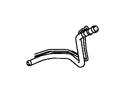 Toyota 77201-06021 Pipe Sub-Assy, Fuel Tank Inlet