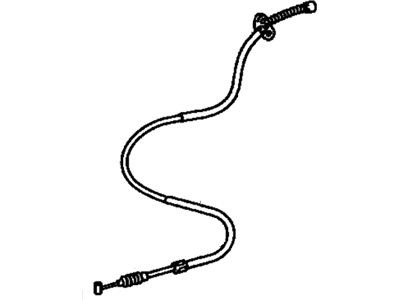 Toyota 46420-07020 Cable Assembly, Parking Brake