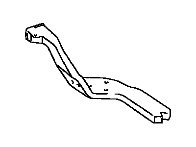 Toyota 87212-07010 Duct, Air, Rear