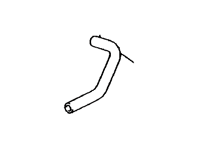 Toyota 16261-0D102 Hose, Water By-Pass