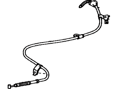 Toyota 46420-12580 Cable Assembly, Parking Brake