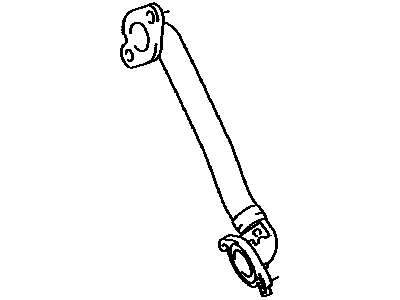 Toyota 25601-38020 Pipe Sub-Assembly, EGR