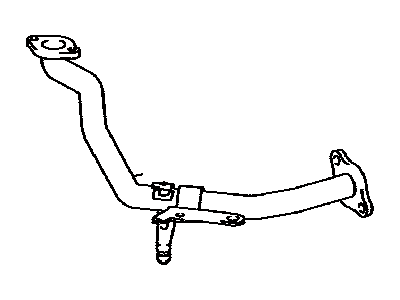 Toyota 25602-38010 Pipe Sub-Assembly, EGR