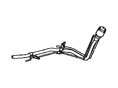Toyota 77201-0C141 Pipe Sub-Assembly, Fuel