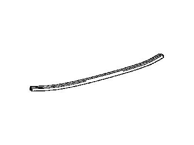 Toyota 68292-0C040 Weatherstrip Assy, Back Door Glass, Outer
