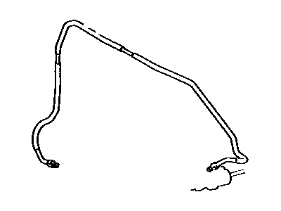 Toyota 31481-20480 Tube, Clutch Master Cylinder To Flexible Hose