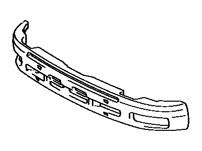 Toyota 52611-20110 Absorber, Front Bumper Energy