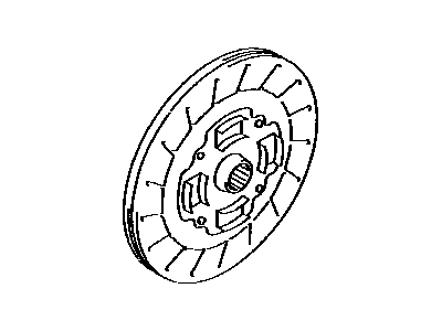 Toyota 31250-12156 Disc Assembly, Clutch