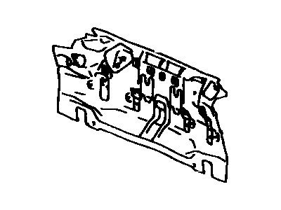Toyota 58307-20790 Panel Sub-Assy, Body Lower Back