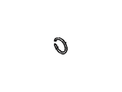 2013 Scion FR-S Transfer Case Output Shaft Snap Ring - SU003-03581