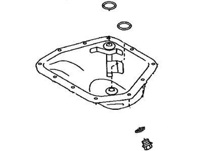 Toyota SU003-05859 Pan Assembly-Oil