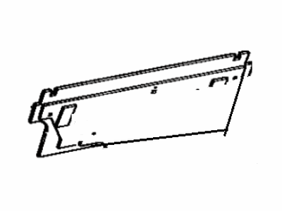 Toyota 64270-14081 Board, Room Partition