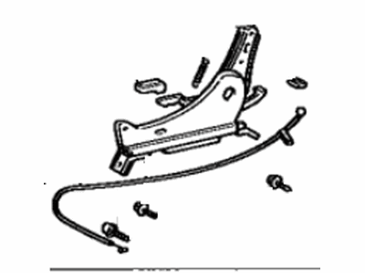 Toyota 72010-14290 Adjuster Sub-Assy, Front Seat, Outer RH